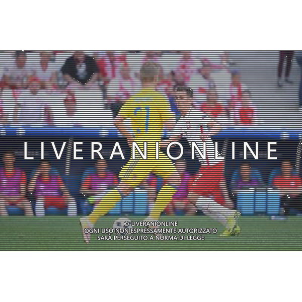 21.06.2016 MARSYLIA STADE VELODROME ( MARSEILLE FRANCE ) PILKA NOZNA ( FOOTBALL ) UEFA EURO 2016 MISTRZOSTWA EUROPY W PILCE NOZNEJ ( UEFA EURO 2016 ) GRUPA C ( GROUP C ) MECZ UKRAINA - POLSKA ( UKRAINE - POLAND ) NZ OLEXANDR ZINCHENKO ARKADIUSZ MILIK FOTO MICHAL STANCZYK / CYFRASPORT / NEWSPIX.PL --- Newspix.pl /AGENZIA ALDO LIVERANI SAS - ITALY ONLY EDITORIAL USE ONLY Ucraina - Polonia UEFA Francia EURO 2016 Final Tournament Group Stage C Marsiglia - 21.06.2016 *** Local Caption *** www.newspix.pl mail us: info@newspix.pl call us: 0048 022 23 22 222 --- Polish Picture Agency by Ringier Axel Springer Poland