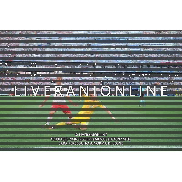 21.06.2016 MARSYLIA STADE VELODROME ( MARSEILLE FRANCE ) PILKA NOZNA ( FOOTBALL ) UEFA EURO 2016 MISTRZOSTWA EUROPY W PILCE NOZNEJ ( UEFA EURO 2016 ) GRUPA C ( GROUP C ) MECZ UKRAINA - POLSKA ( UKRAINE - POLAND ) NZ THIAGO CIONEK YEVHEN KONOPLYANKA FOTO MICHAL STANCZYK / CYFRASPORT / NEWSPIX.PL --- Newspix.pl /AGENZIA ALDO LIVERANI SAS - ITALY ONLY EDITORIAL USE ONLY Ucraina - Polonia UEFA Francia EURO 2016 Final Tournament Group Stage C Marsiglia - 21.06.2016 *** Local Caption *** www.newspix.pl mail us: info@newspix.pl call us: 0048 022 23 22 222 --- Polish Picture Agency by Ringier Axel Springer Poland