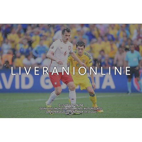 21.06.2016 MARSYLIA STADE VELODROME ( MARSEILLE FRANCE ) PILKA NOZNA ( FOOTBALL ) UEFA EURO 2016 MISTRZOSTWA EUROPY W PILCE NOZNEJ ( UEFA EURO 2016 ) GRUPA C ( GROUP C ) MECZ UKRAINA - POLSKA ( UKRAINE - POLAND ) NZ TOMASZ JODLOWIEC TARAS STEPANENKO FOTO MICHAL STANCZYK / CYFRASPORT / NEWSPIX.PL --- Newspix.pl /AGENZIA ALDO LIVERANI SAS - ITALY ONLY EDITORIAL USE ONLY Ucraina - Polonia UEFA Francia EURO 2016 Final Tournament Group Stage C Marsiglia - 21.06.2016 *** Local Caption *** www.newspix.pl mail us: info@newspix.pl call us: 0048 022 23 22 222 --- Polish Picture Agency by Ringier Axel Springer Poland