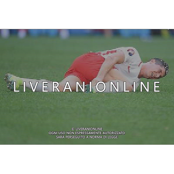 21.06.2016 MARSYLIA STADE VELODROME ( MARSEILLE FRANCE ) PILKA NOZNA ( FOOTBALL ) UEFA EURO 2016 MISTRZOSTWA EUROPY W PILCE NOZNEJ ( UEFA EURO 2016 ) GRUPA C ( GROUP C ) MECZ UKRAINA - POLSKA ( UKRAINE - POLAND ) NZ ROBERT LEWANDOWSKI KONTUZJA URAZ BOL FOTO MICHAL STANCZYK / CYFRASPORT / NEWSPIX.PL --- Newspix.pl /AGENZIA ALDO LIVERANI SAS - ITALY ONLY EDITORIAL USE ONLY Ucraina - Polonia UEFA Francia EURO 2016 Final Tournament Group Stage C Marsiglia - 21.06.2016 *** Local Caption *** www.newspix.pl mail us: info@newspix.pl call us: 0048 022 23 22 222 --- Polish Picture Agency by Ringier Axel Springer Poland