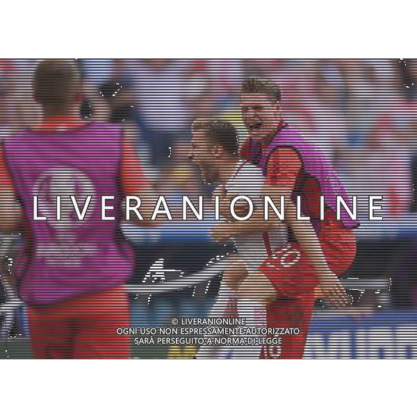 2016.06.21 Marsylia Marseille Pilka nozna Euro 2016 mecz grupy C Ukraina - Polska N/z Jakub Blaszczykowski gol, raodsc, bramka Foto Lukasz Laskowski / PressFocus 2016.06.21 Marsylia Marseille Football UEFA Euro 2016 group C game between Ukraine and Poland Jakub Blaszczykowski gol, raodsc, bramka Credit: Lukasz Laskowski / PressFocus / NEWSPIX.PL --- Newspix.pl /AGENZIA ALDO LIVERANI SAS - ITALY ONLY EDITORIAL USE ONLY Ucraina - Polonia UEFA Francia EURO 2016 Final Tournament Group Stage C Marsiglia - 21.06.2016 *** Local Caption *** www.newspix.pl mail us: info@newspix.pl call us: 0048 022 23 22 222 --- Polish Picture Agency by Ringier Axel Springer Poland