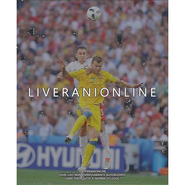 2016.06.21 Marsylia Marseille Pilka nozna Euro 2016 mecz grupy C Ukraina - Polska N/z Artur Jedrzejczyk, Andriy Yarmolenko Foto Norbert Barczyk / PressFocus 2016.06.21 Marsylia Marseille Football UEFA Euro 2016 group C game between Ukraine and Poland Artur Jedrzejczyk, Andriy Yarmolenko Credit: Norbert Barczyk / PressFocus / NEWSPIX.PL --- Newspix.pl /AGENZIA ALDO LIVERANI SAS - ITALY ONLY EDITORIAL USE ONLY Ucraina - Polonia UEFA Francia EURO 2016 Final Tournament Group Stage C Marsiglia - 21.06.2016 *** Local Caption *** www.newspix.pl mail us: info@newspix.pl call us: 0048 022 23 22 222 --- Polish Picture Agency by Ringier Axel Springer Poland