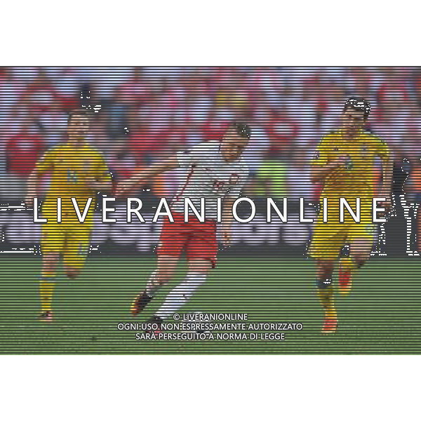 2016.06.21 Marsylia Marseille Pilka nozna Euro 2016 mecz grupy C Ukraina - Polska N/z Piotr Zielinski, Taras Stepanenko Foto Norbert Barczyk / PressFocus 2016.06.21 Marsylia Marseille Football UEFA Euro 2016 group C game between Ukraine and Poland Piotr Zielinski, Taras Stepanenko Credit: Norbert Barczyk / PressFocus / NEWSPIX.PL --- Newspix.pl /AGENZIA ALDO LIVERANI SAS - ITALY ONLY EDITORIAL USE ONLY Ucraina - Polonia UEFA Francia EURO 2016 Final Tournament Group Stage C Marsiglia - 21.06.2016 *** Local Caption *** www.newspix.pl mail us: info@newspix.pl call us: 0048 022 23 22 222 --- Polish Picture Agency by Ringier Axel Springer Poland