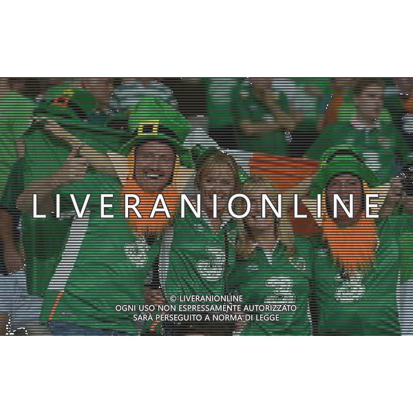 UEFA Francia EURO 2016 Final Tournament Group Stage E Lille - 22.06.2016 Italia-Repubblica d\'Irlanda Nella Foto:tifosi irlanda /Ph.Vitez-Ag. Aldo Liverani