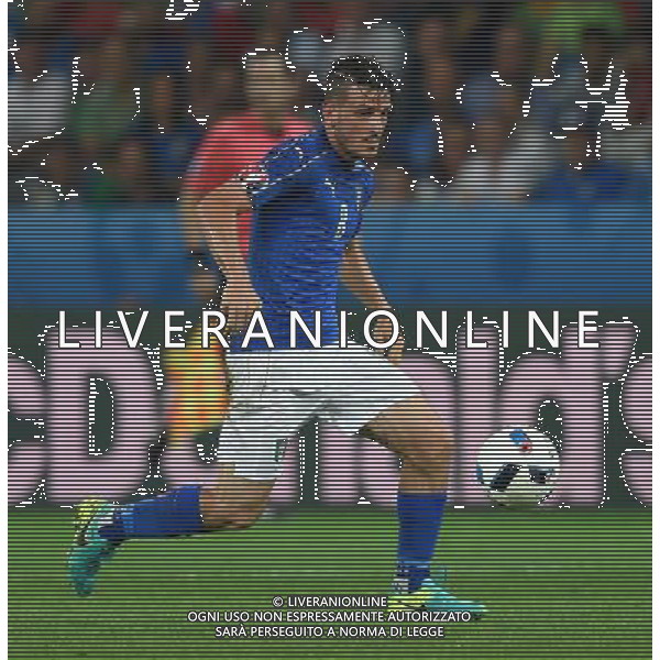 UEFA Francia EURO 2016 Final Tournament Group Stage E Lille - 22.06.2016 Italia-Repubblica d\'Irlanda Nella Foto:florenzi alessandro /Ph.Vitez-Ag. Aldo Liverani