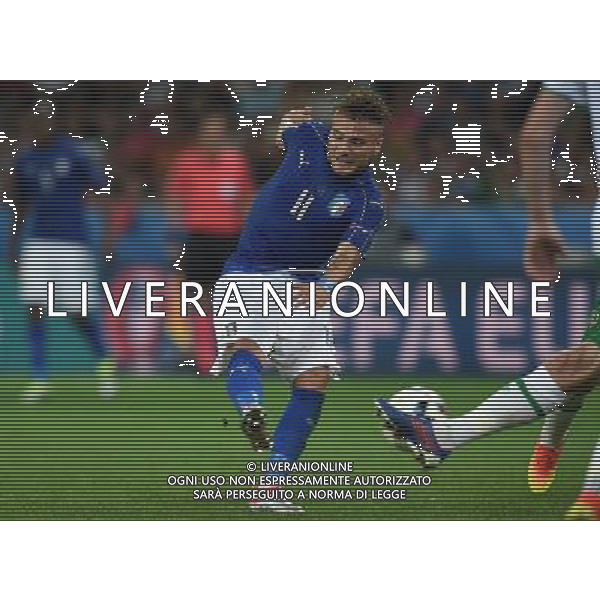 UEFA Francia EURO 2016 Final Tournament Group Stage E Lille - 22.06.2016 Italia-Repubblica d\'Irlanda Nella Foto:tiro di ciro immobile fuori di poco /Ph.Vitez-Ag. Aldo Liverani