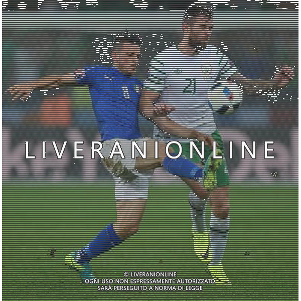 UEFA Francia EURO 2016 Final Tournament Group Stage E Lille - 22.06.2016 Italia-Repubblica d\'Irlanda Nella Foto: alessandro florenzi-murphy /Ph.Vitez-Ag. Aldo Liverani