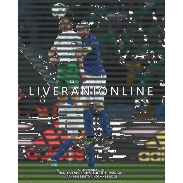 UEFA Francia EURO 2016 Final Tournament Group Stage E Lille - 22.06.2016 Italia-Repubblica d\'Irlanda Nella Foto:long e leonardo bonucci /Ph.Vitez-Ag. Aldo Liverani