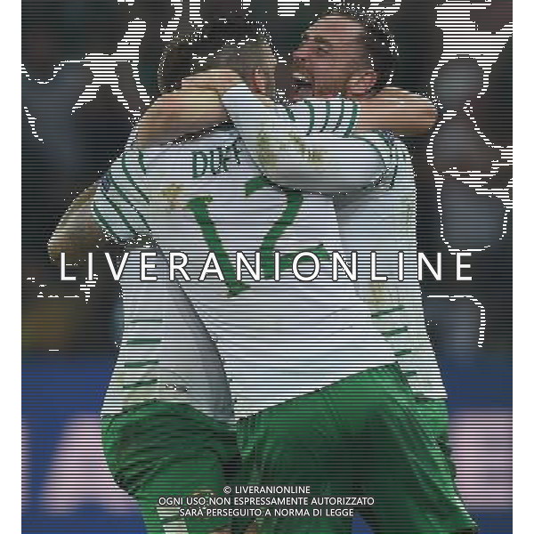 UEFA Francia EURO 2016 Final Tournament Group Stage E Lille - 22.06.2016 Italia-Repubblica d\'Irlanda Nella Foto:la gioia dei giocatori irlandesi - esultanza a fine gara /Ph.Vitez-Ag. Aldo Liverani