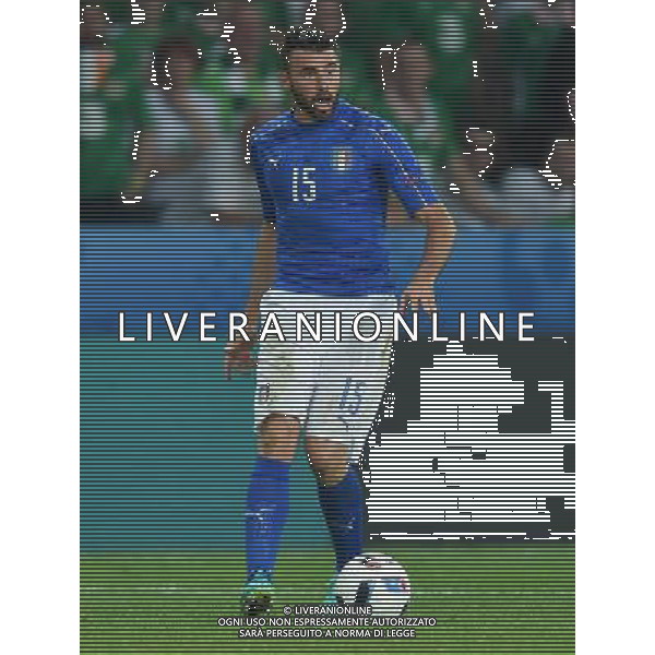 UEFA Francia EURO 2016 Final Tournament Group Stage E Lille - 22.06.2016 Italia-Repubblica d\'Irlanda Nella Foto:Barzagli Andrea /Ph.Vitez-Ag. Aldo Liverani