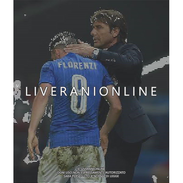 UEFA Francia EURO 2016 Final Tournament Group Stage E Lille - 22.06.2016 Italia-Repubblica d\'Irlanda Nella Foto:Conte Antonio-Florenzi Alessandro /Ph.Vitez-Ag. Aldo Liverani