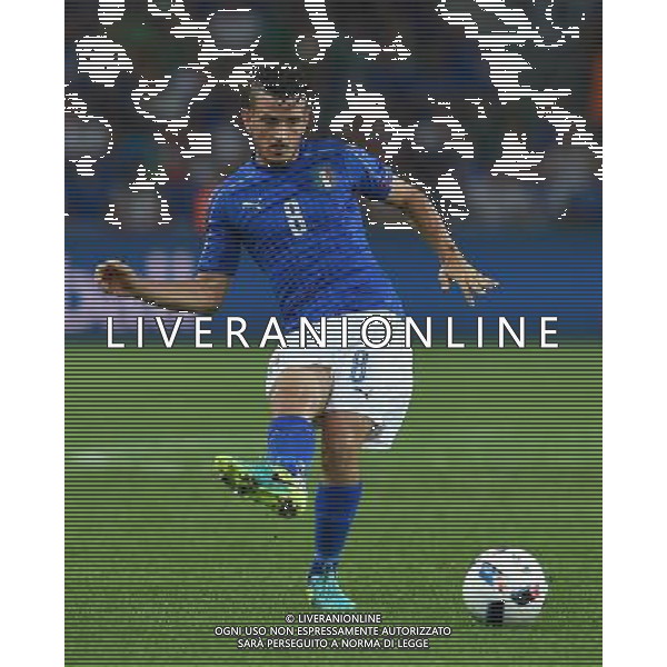 UEFA Francia EURO 2016 Final Tournament Group Stage E Lille - 22.06.2016 Italia-Repubblica d\'Irlanda Nella Foto:Florenzi Alessandro /Ph.Vitez-Ag. Aldo Liverani