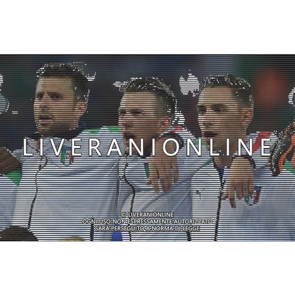 UEFA Francia EURO 2016 Final Tournament Group Stage E Lille - 22.06.2016 Italia-Repubblica d\'Irlanda Nella Foto:Thiago Motta-Bernardeschi Federico-De Sciglio Mattia /Ph.Vitez-Ag. Aldo Liverani