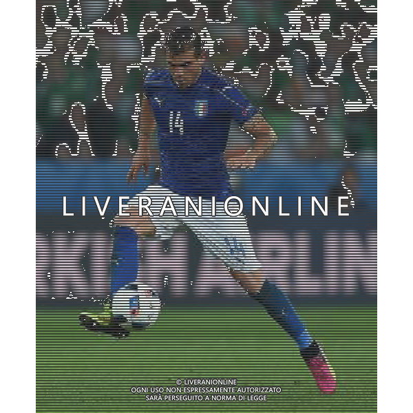 UEFA Francia EURO 2016 Final Tournament Group Stage E Lille - 22.06.2016 Italia-Repubblica d\'Irlanda Nella Foto:Sturaro Stefano /Ph.Vitez-Ag. Aldo Liverani