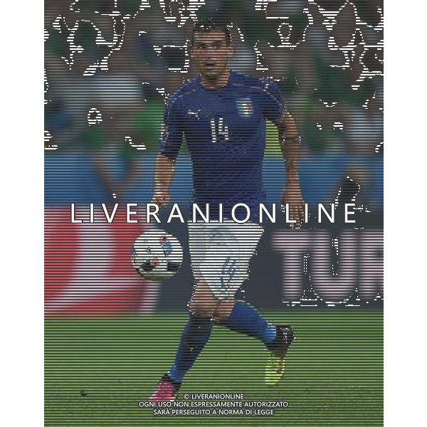 UEFA Francia EURO 2016 Final Tournament Group Stage E Lille - 22.06.2016 Italia-Repubblica d\'Irlanda Nella Foto:Sturaro Stefano /Ph.Vitez-Ag. Aldo Liverani