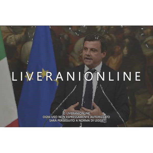 Conferenza stampa sul futuro delle rinnovabili e dell\'energia in Italia - Roma - 23.06.2016 - Palazzo Chigi - nella foto: Carlo Calenda / Ph. Corradetti - AG ALDO LIVERANI SAS