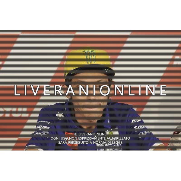 23.06.2016.Assen, Olanda.Valentino Rossi durante la conferenza stampa ©Piazzolla /AGENZIA ALDO LIVERANI SAS Gran Premio motociclistico d\'Olanda, motomondiale