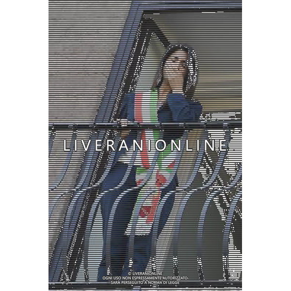 Insediamento del sindaco di Roma Virginia Raggi Roma - 23.06.2016 - nella foto: Virginia Raggi commossa Ph.Corradetti - AG ALDO LIVERANI SAS