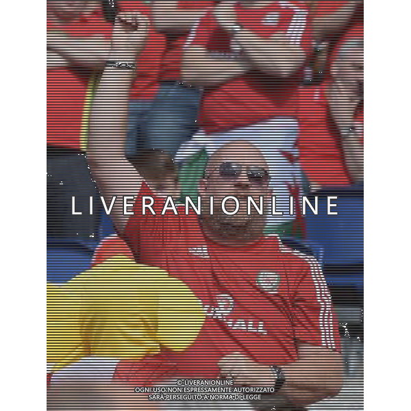 UEFA Francia EURO 2016 Final Tournament Roud of 16 Parigi - 25.06.2016 Galles-Irlanda del Nord Nella Foto:tifosi galles /Ph.Vitez-Ag. Aldo Liverani