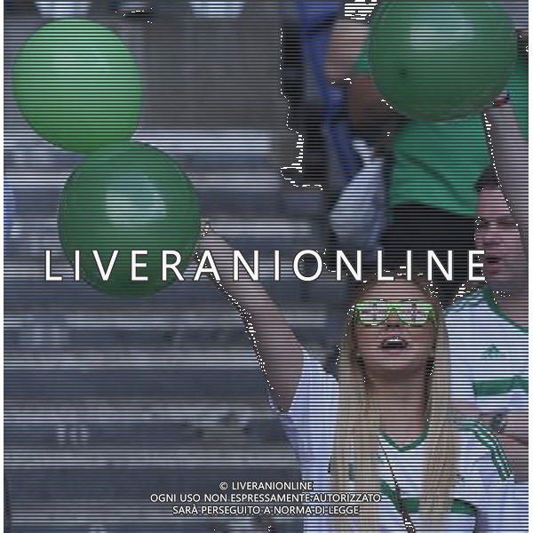 UEFA Francia EURO 2016 Final Tournament Roud of 16 Parigi - 25.06.2016 Galles-Irlanda del Nord Nella Foto:tifosi irlanda /Ph.Vitez-Ag. Aldo Liverani