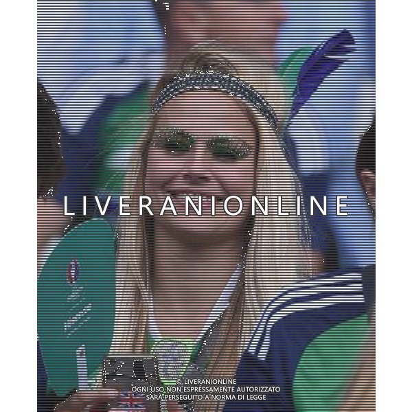 UEFA Francia EURO 2016 Final Tournament Roud of 16 Parigi - 25.06.2016 Galles-Irlanda del Nord Nella Foto:tifosi irlanda /Ph.Vitez-Ag. Aldo Liverani