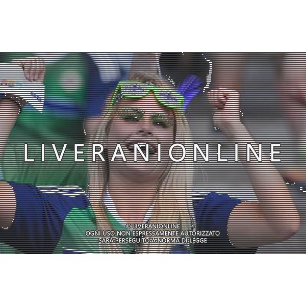 UEFA Francia EURO 2016 Final Tournament Roud of 16 Parigi - 25.06.2016 Galles-Irlanda del Nord Nella Foto:tifosi irlanda /Ph.Vitez-Ag. Aldo Liverani