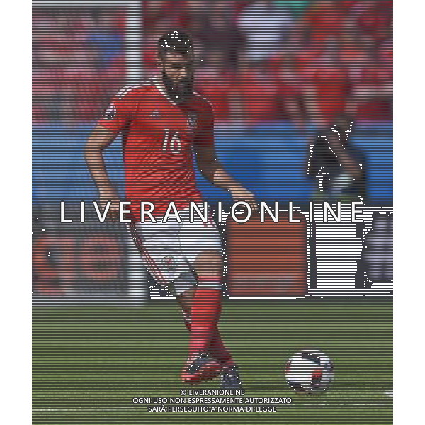 UEFA Francia EURO 2016 Final Tournament Roud of 16 Parigi - 25.06.2016 Galles-Irlanda del Nord Nella Foto:ledley /Ph.Vitez-Ag. Aldo Liverani