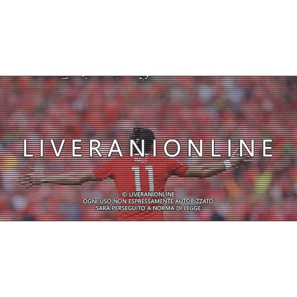 UEFA Francia EURO 2016 Final Tournament Roud of 16 Parigi - 25.06.2016 Galles-Irlanda del Nord Nella Foto:bale /Ph.Vitez-Ag. Aldo Liverani