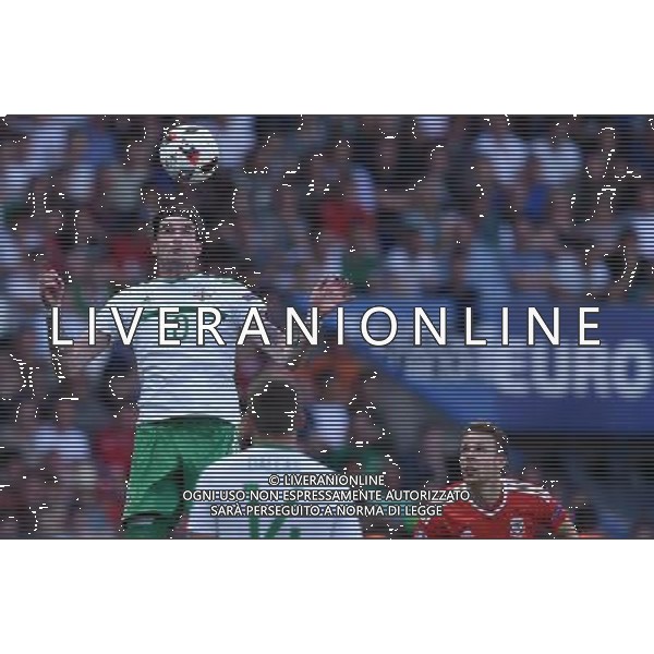 UEFA Francia EURO 2016 Final Tournament Roud of 16 Parigi - 25.06.2016 Galles-Irlanda del Nord Nella Foto:lafferty /Ph.Vitez-Ag. Aldo Liverani