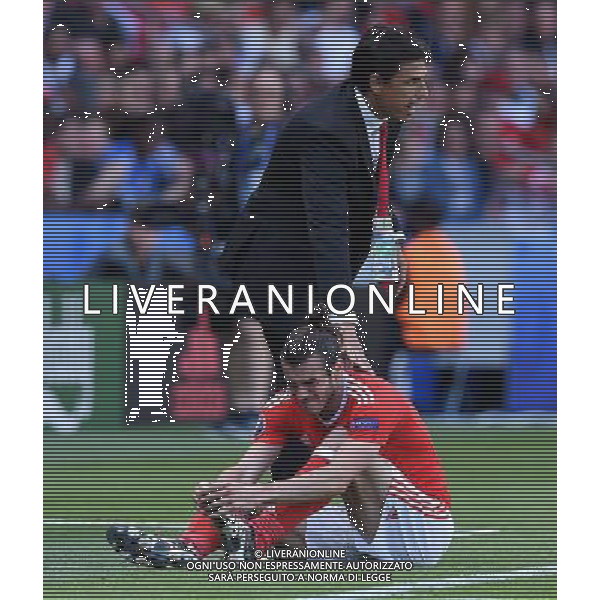 UEFA Francia EURO 2016 Final Tournament Roud of 16 Parigi - 25.06.2016 Galles-Irlanda del Nord Nella Foto:bale coleman /Ph.Vitez-Ag. Aldo Liverani