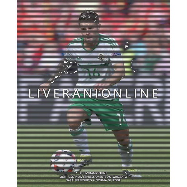 UEFA Francia EURO 2016 Final Tournament Roud of 16 Parigi - 25.06.2016 Galles-Irlanda del Nord Nella Foto:norwood /Ph.Vitez-Ag. Aldo Liverani