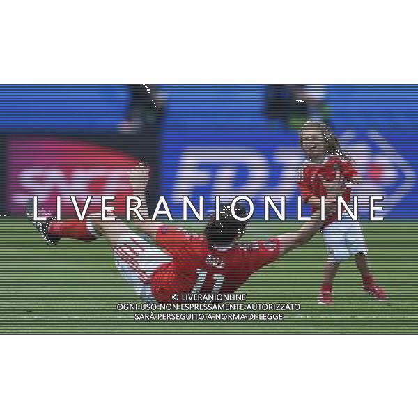 UEFA Francia EURO 2016 Final Tournament Roud of 16 Parigi - 25.06.2016 Galles-Irlanda del Nord Nella Foto:bale festeggia con la figlia /Ph.Vitez-Ag. Aldo Liverani