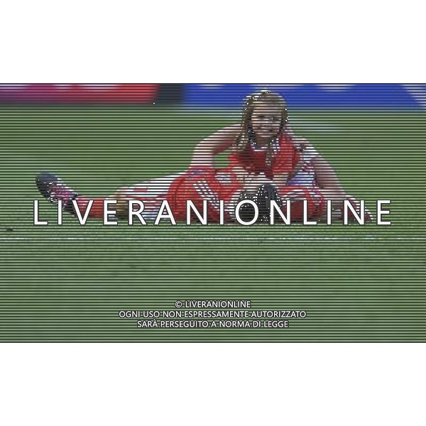 UEFA Francia EURO 2016 Final Tournament Roud of 16 Parigi - 25.06.2016 Galles-Irlanda del Nord Nella Foto:bale festeggia con la figlia /Ph.Vitez-Ag. Aldo Liverani