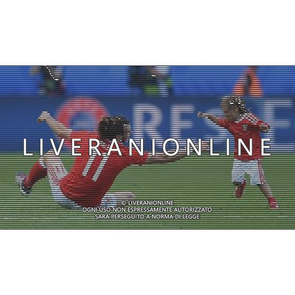 UEFA Francia EURO 2016 Final Tournament Roud of 16 Parigi - 25.06.2016 Galles-Irlanda del Nord Nella Foto:bale festeggia con la figlia /Ph.Vitez-Ag. Aldo Liverani