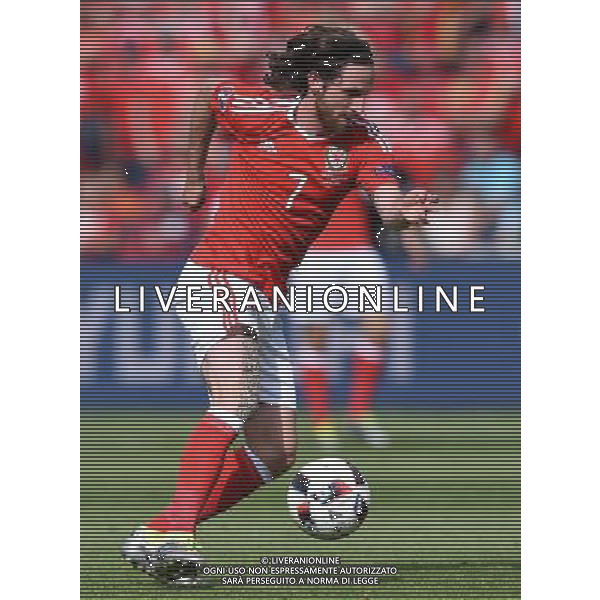 UEFA Francia EURO 2016 Final Tournament Roud of 16 Parigi - 25.06.2016 Galles-Irlanda del Nord Nella Foto:Allen Joe /Ph.Vitez-Ag. Aldo Liverani