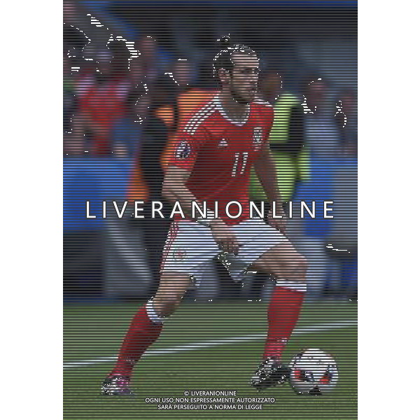 UEFA Francia EURO 2016 Final Tournament Roud of 16 Parigi - 25.06.2016 Galles-Irlanda del Nord Nella Foto:Bale Gareth /Ph.Vitez-Ag. Aldo Liverani