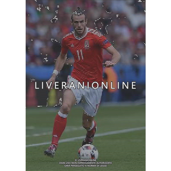 UEFA Francia EURO 2016 Final Tournament Roud of 16 Parigi - 25.06.2016 Galles-Irlanda del Nord Nella Foto:Bale Gareth /Ph.Vitez-Ag. Aldo Liverani