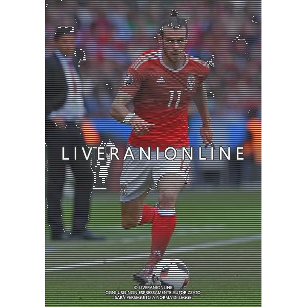 UEFA Francia EURO 2016 Final Tournament Roud of 16 Parigi - 25.06.2016 Galles-Irlanda del Nord Nella Foto:Bale Gareth /Ph.Vitez-Ag. Aldo Liverani