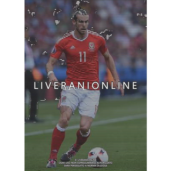 UEFA Francia EURO 2016 Final Tournament Roud of 16 Parigi - 25.06.2016 Galles-Irlanda del Nord Nella Foto:Bale Gareth /Ph.Vitez-Ag. Aldo Liverani