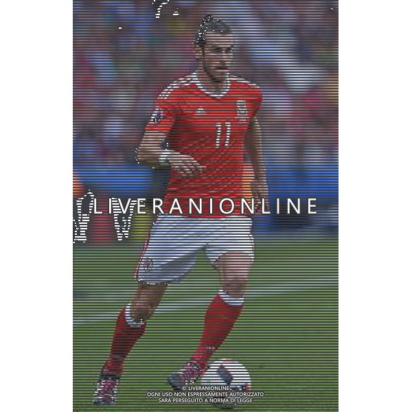 UEFA Francia EURO 2016 Final Tournament Roud of 16 Parigi - 25.06.2016 Galles-Irlanda del Nord Nella Foto:Bale Gareth /Ph.Vitez-Ag. Aldo Liverani