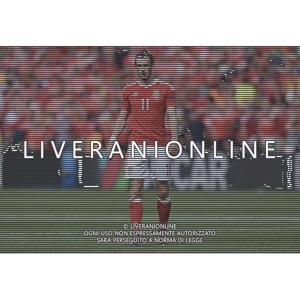 UEFA Francia EURO 2016 Final Tournament Roud of 16 Parigi - 25.06.2016 Galles-Irlanda del Nord Nella Foto:Bale Gareth /Ph.Vitez-Ag. Aldo Liverani