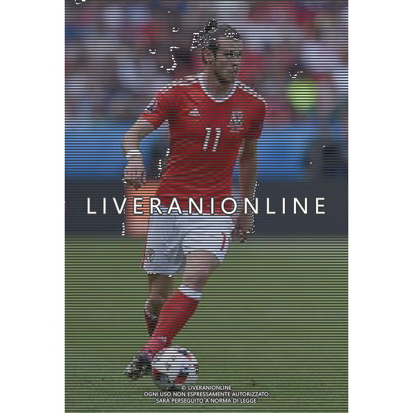 UEFA Francia EURO 2016 Final Tournament Roud of 16 Parigi - 25.06.2016 Galles-Irlanda del Nord Nella Foto:Bale Gareth /Ph.Vitez-Ag. Aldo Liverani