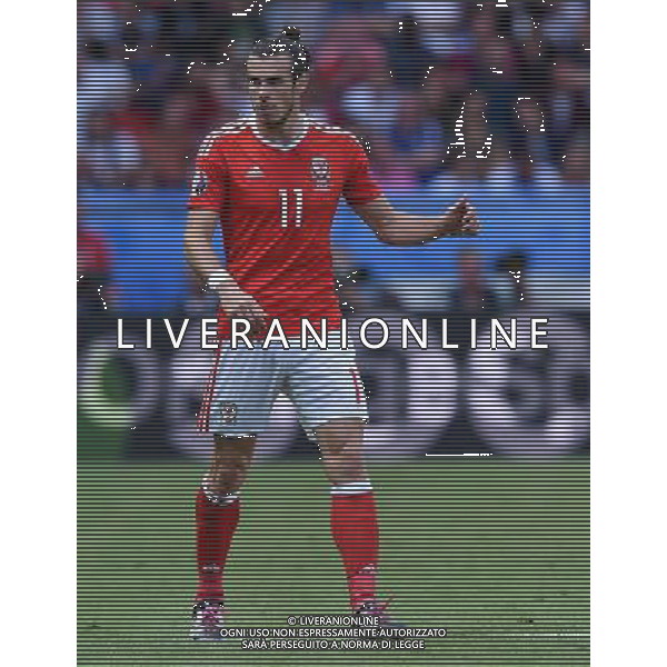 UEFA Francia EURO 2016 Final Tournament Roud of 16 Parigi - 25.06.2016 Galles-Irlanda del Nord Nella Foto:Bale Gareth /Ph.Vitez-Ag. Aldo Liverani