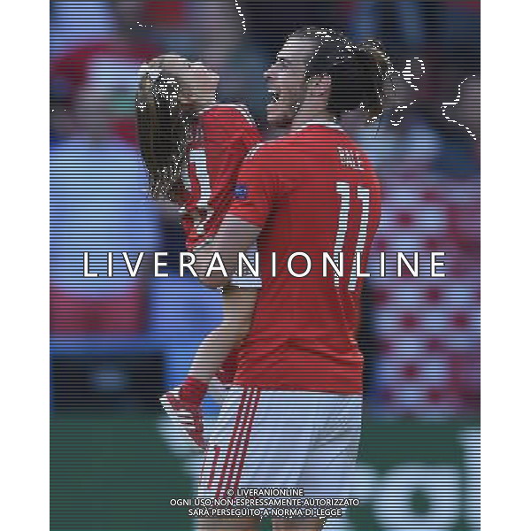 UEFA Francia EURO 2016 Final Tournament Roud of 16 Parigi - 25.06.2016 Galles-Irlanda del Nord Nella Foto:Bale Gareth /Ph.Vitez-Ag. Aldo Liverani