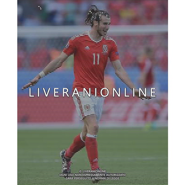 UEFA Francia EURO 2016 Final Tournament Roud of 16 Parigi - 25.06.2016 Galles-Irlanda del Nord Nella Foto:Bale Gareth /Ph.Vitez-Ag. Aldo Liverani