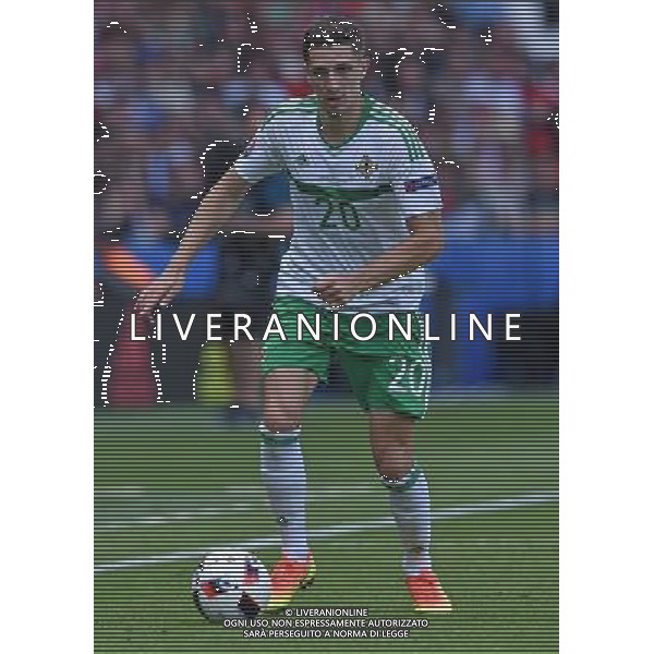 UEFA Francia EURO 2016 Final Tournament Roud of 16 Parigi - 25.06.2016 Galles-Irlanda del Nord Nella Foto:Cathcart Craig /Ph.Vitez-Ag. Aldo Liverani