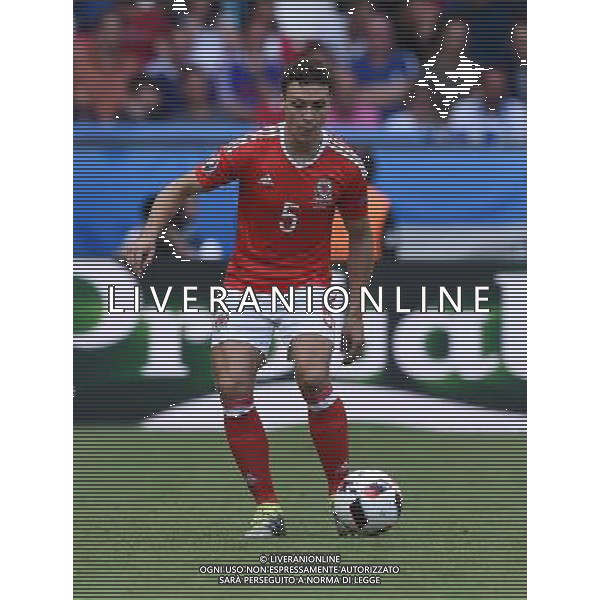 UEFA Francia EURO 2016 Final Tournament Roud of 16 Parigi - 25.06.2016 Galles-Irlanda del Nord Nella Foto:Chester James /Ph.Vitez-Ag. Aldo Liverani