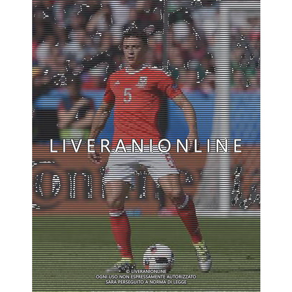 UEFA Francia EURO 2016 Final Tournament Roud of 16 Parigi - 25.06.2016 Galles-Irlanda del Nord Nella Foto:Chester James /Ph.Vitez-Ag. Aldo Liverani