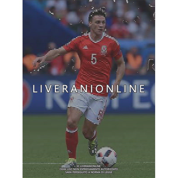 UEFA Francia EURO 2016 Final Tournament Roud of 16 Parigi - 25.06.2016 Galles-Irlanda del Nord Nella Foto:Chester James /Ph.Vitez-Ag. Aldo Liverani