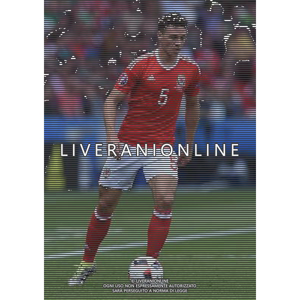 UEFA Francia EURO 2016 Final Tournament Roud of 16 Parigi - 25.06.2016 Galles-Irlanda del Nord Nella Foto:Chester James /Ph.Vitez-Ag. Aldo Liverani